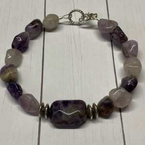 Amethyst Nugget Bracelet